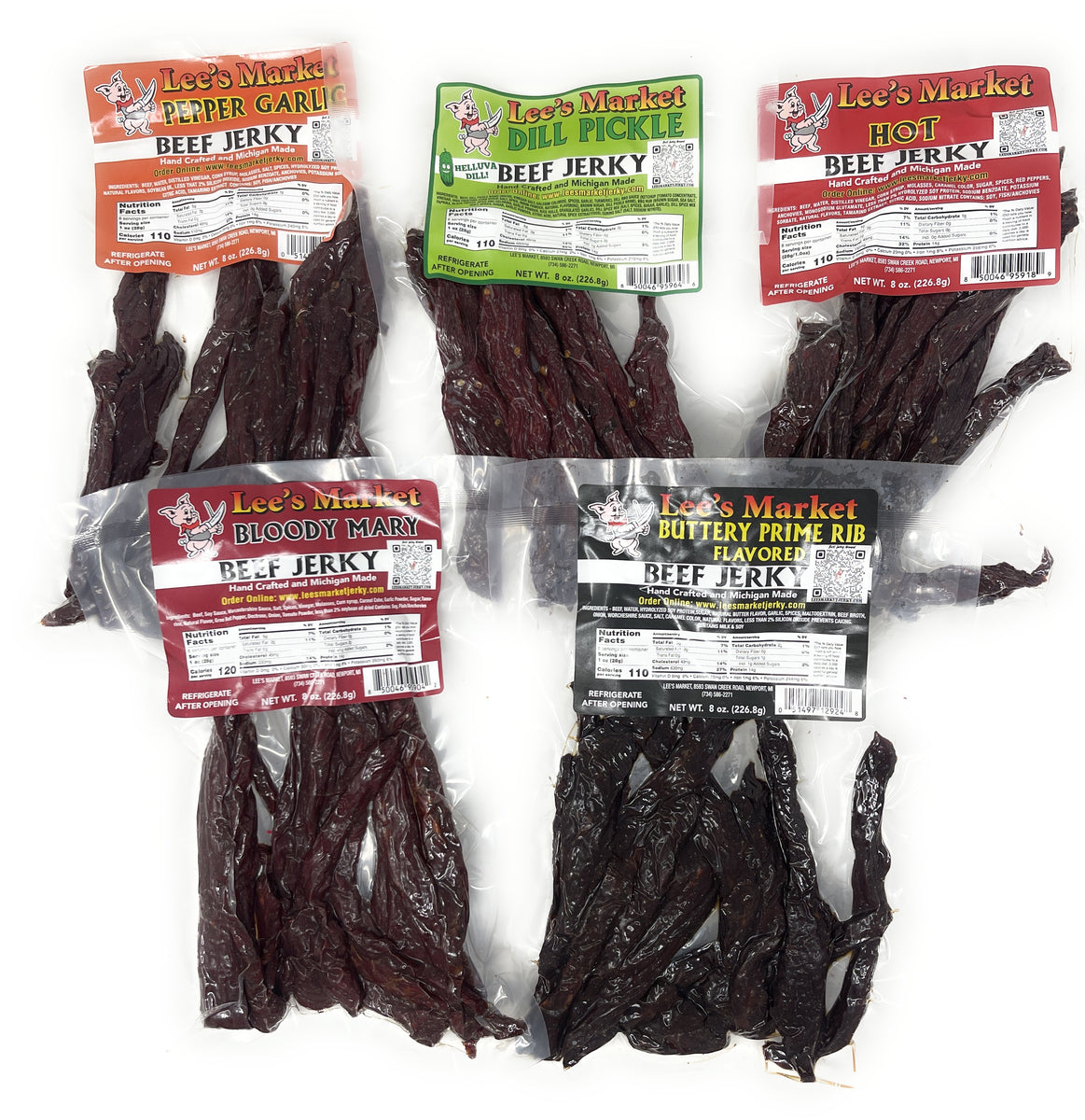 Bloody Mary Jerky Jerky Packs Lee’s Market Jerky