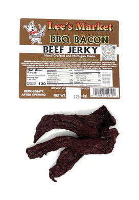 BBQ Bacon–Flavored Beef Jerky 1.25 oz sample pack