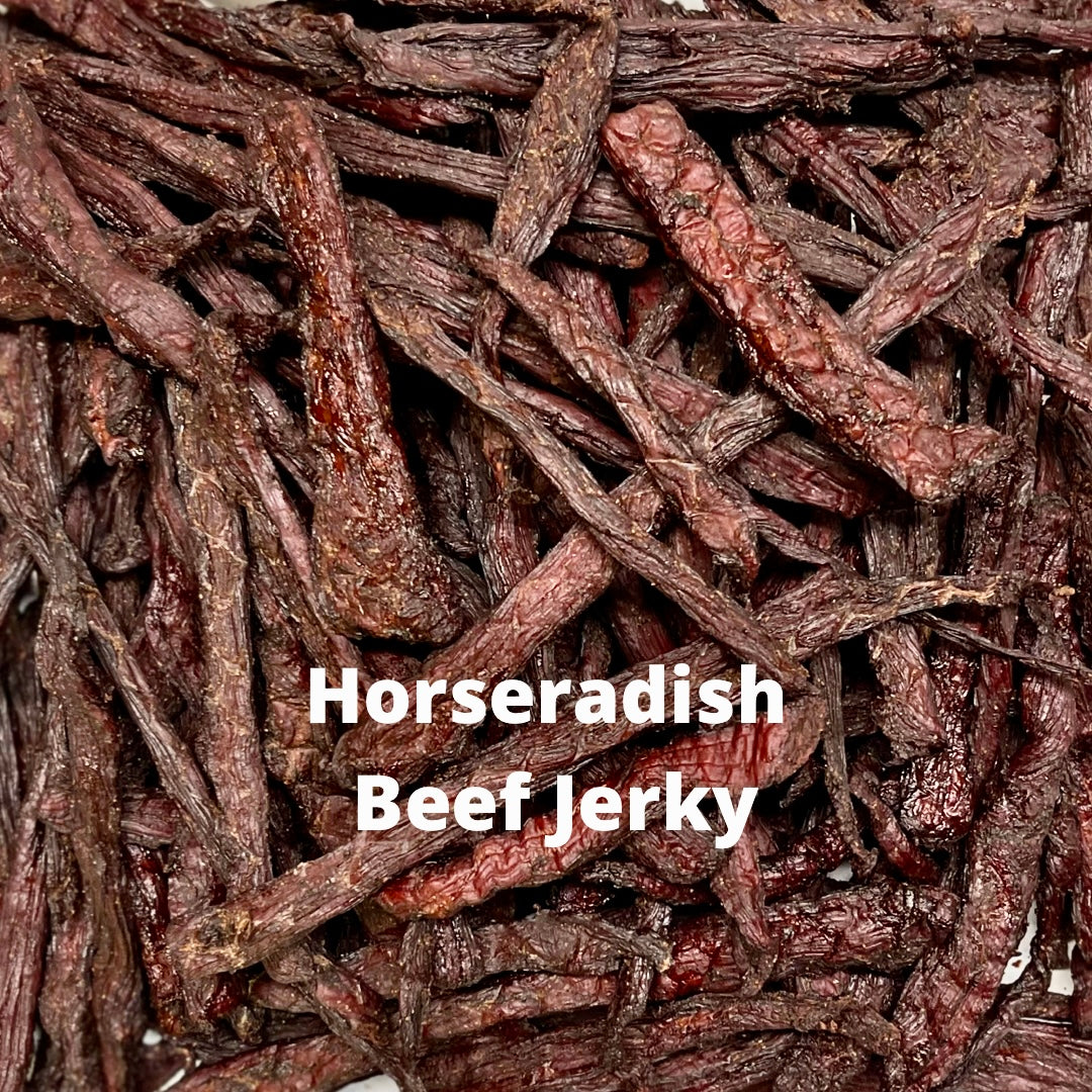 Horseradish Beef Jerky Lee’s Market Jerky