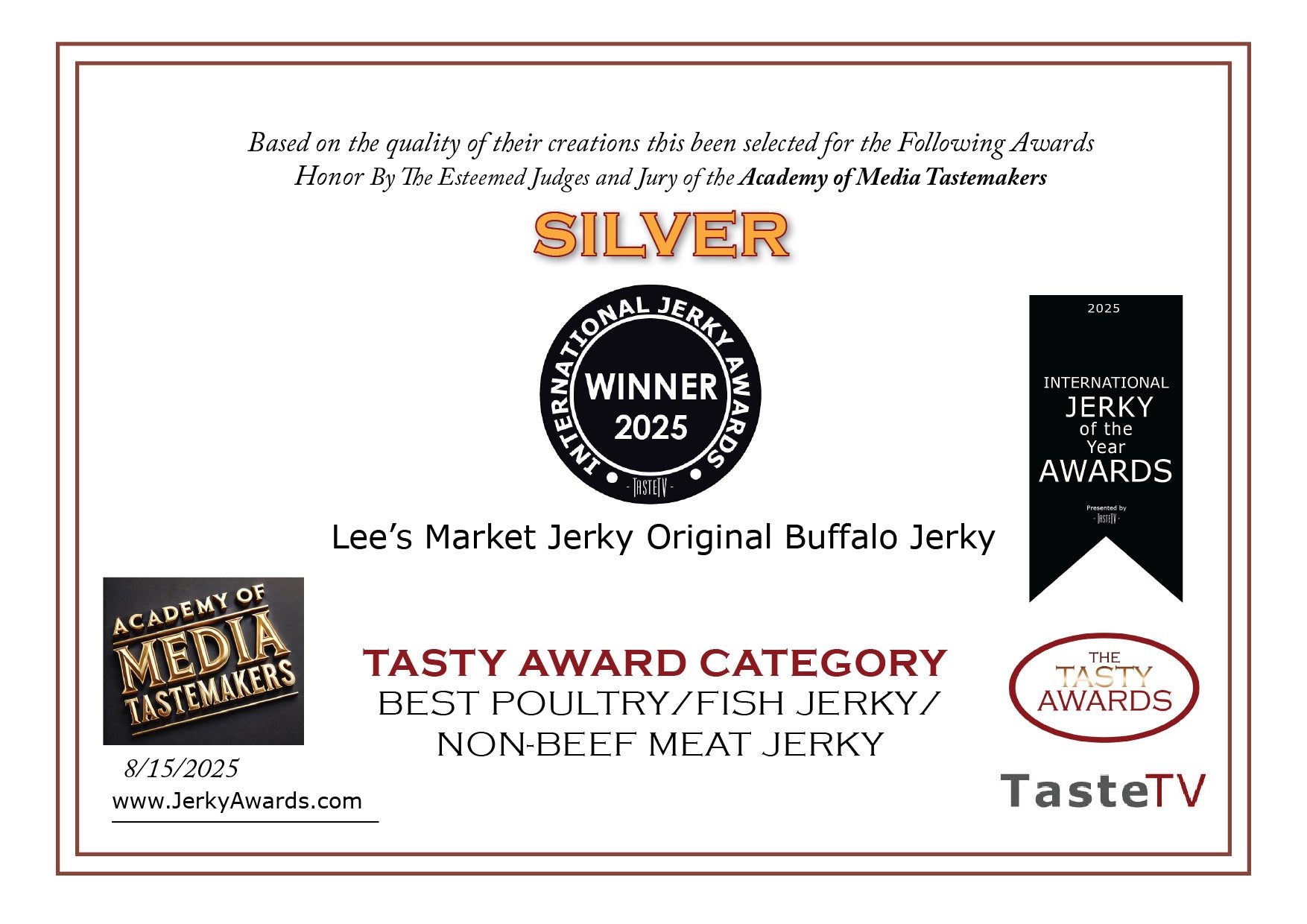 Original Buffalo Jerky | A Taste of the Wild