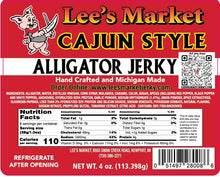 Load image into Gallery viewer, Cajun Style Alligator Meat Jerky