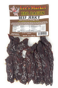 BBQ Bacon–Flavored Beef Jerky