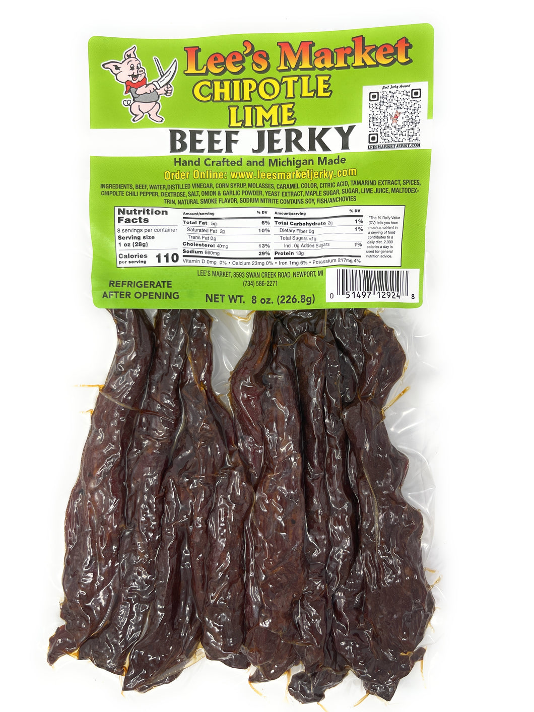 Chipotle Lime Beef Jerky