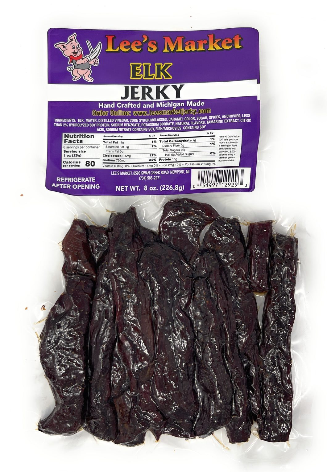 Elk Jerky