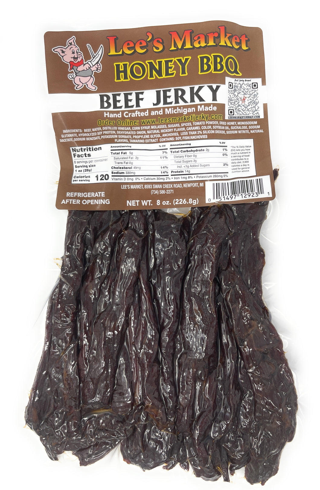 Honey BBQ Beef Jerky