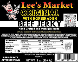 Horseradish Beef Jerky
