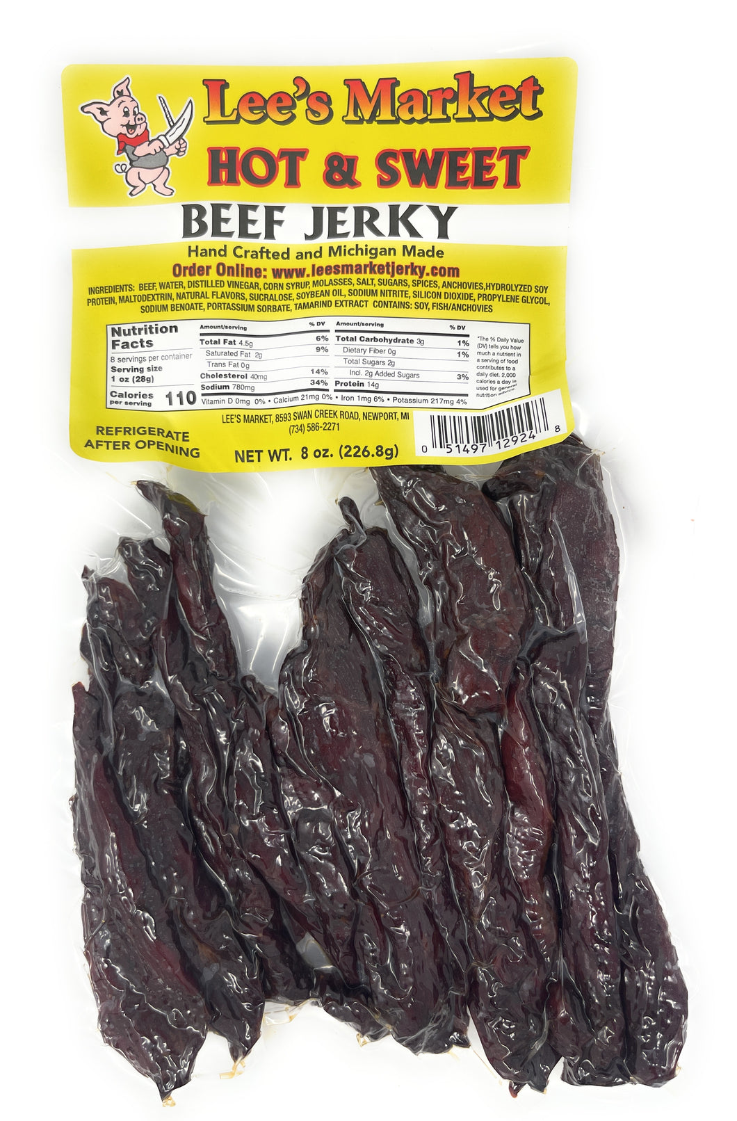 Hot & Sweet Beef Jerky