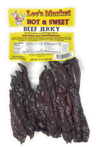 Package of Hot & Sweet Beef Jerky