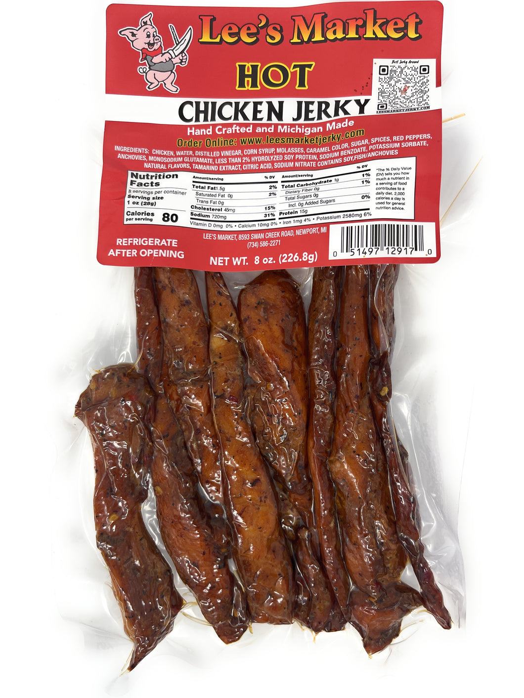 Hot Chicken Jerky