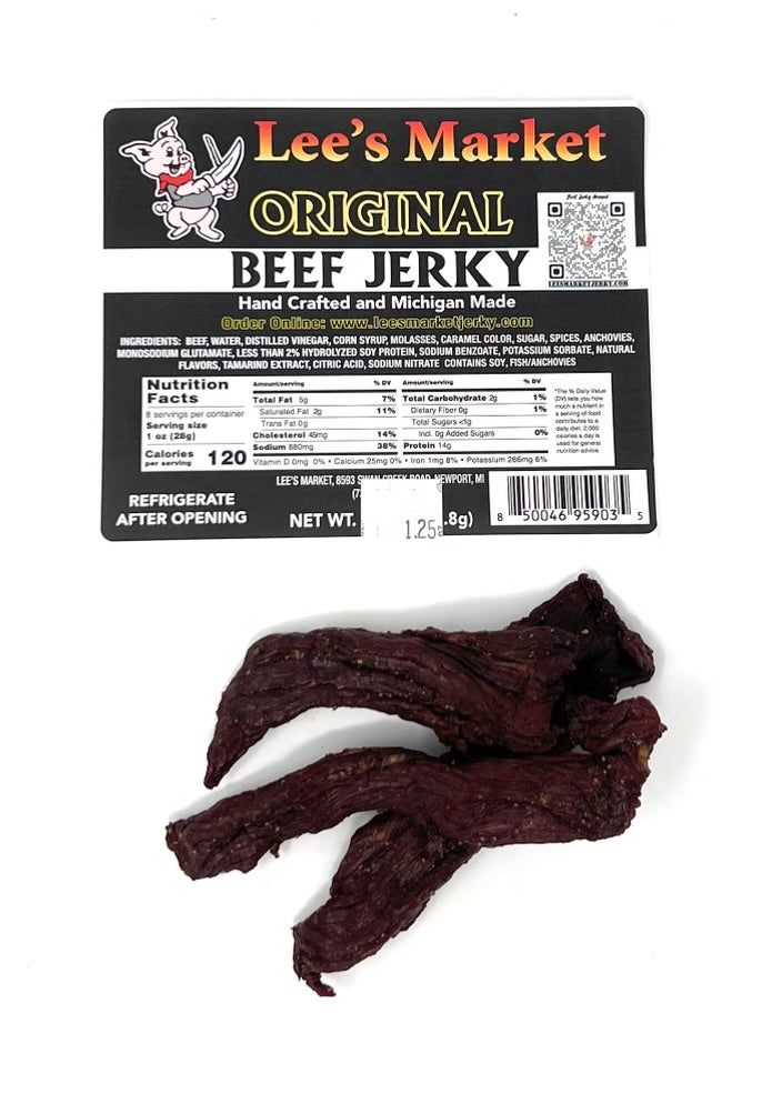 Beef Jerky 1.25 oz sample pack
