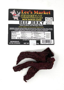 Horseradish Beef Jerky 1.25 oz sample pack