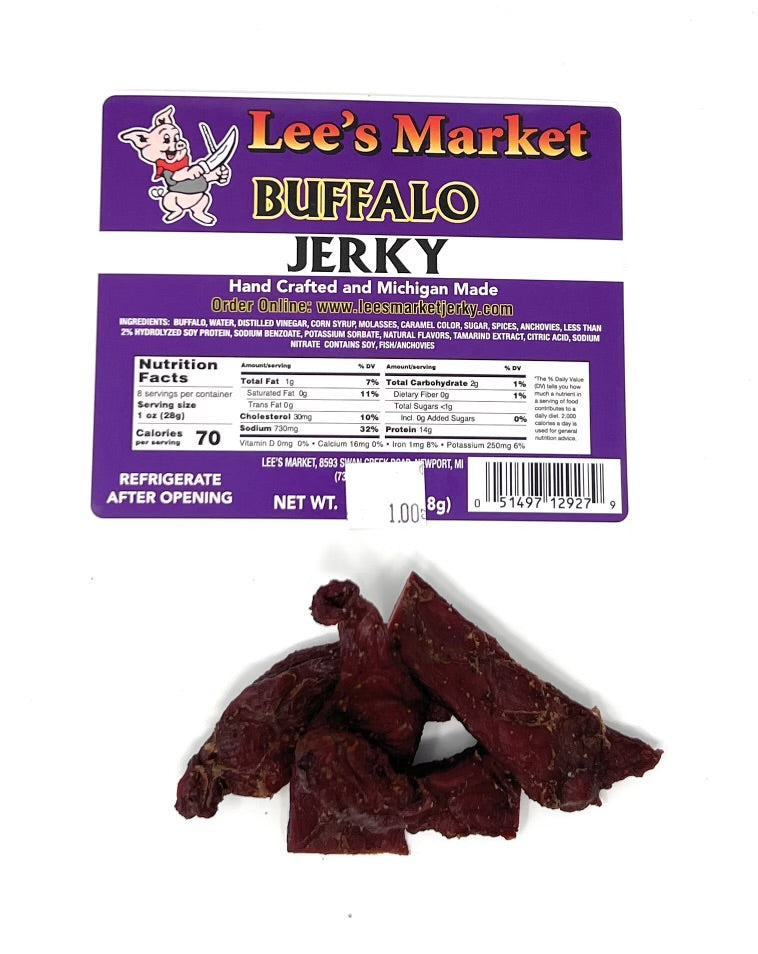 Buffalo Jerky 1 oz sample pack
