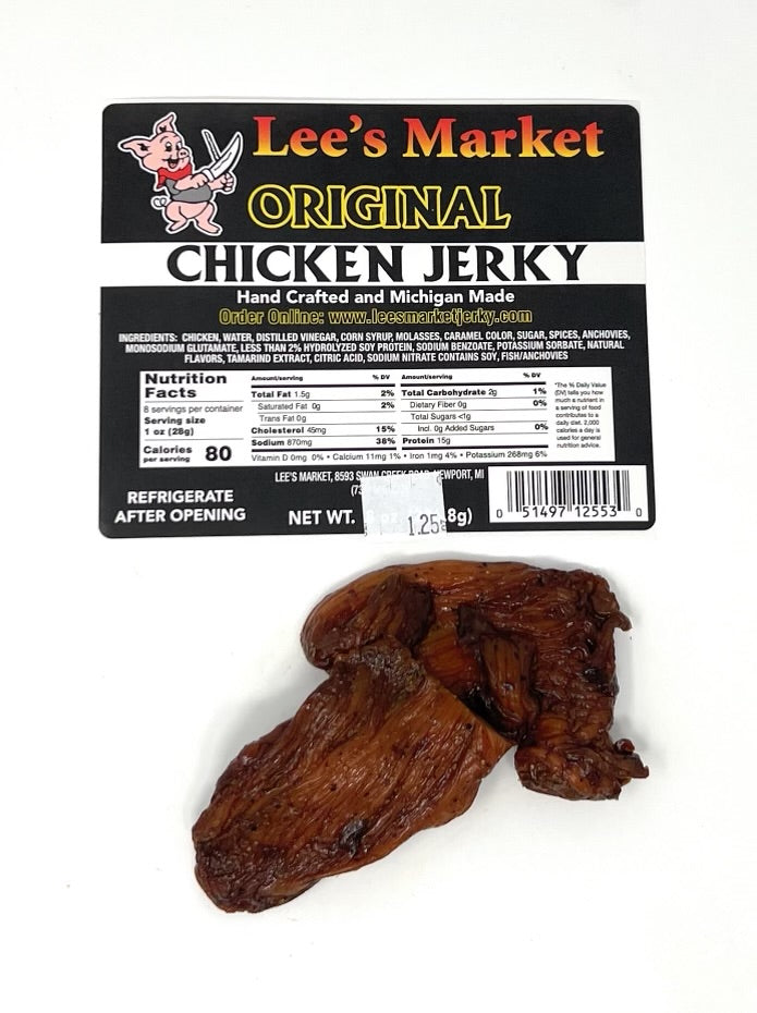Chicken Jerky 1.25 oz sample pack