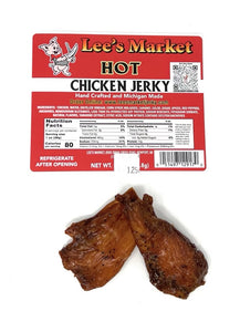 Hot Chicken Jerky 1.25 oz sample pack