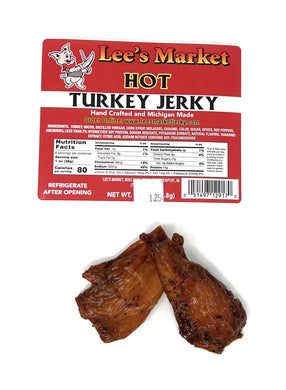 Hot Turkey Jerky 1.25 oz sample pack
