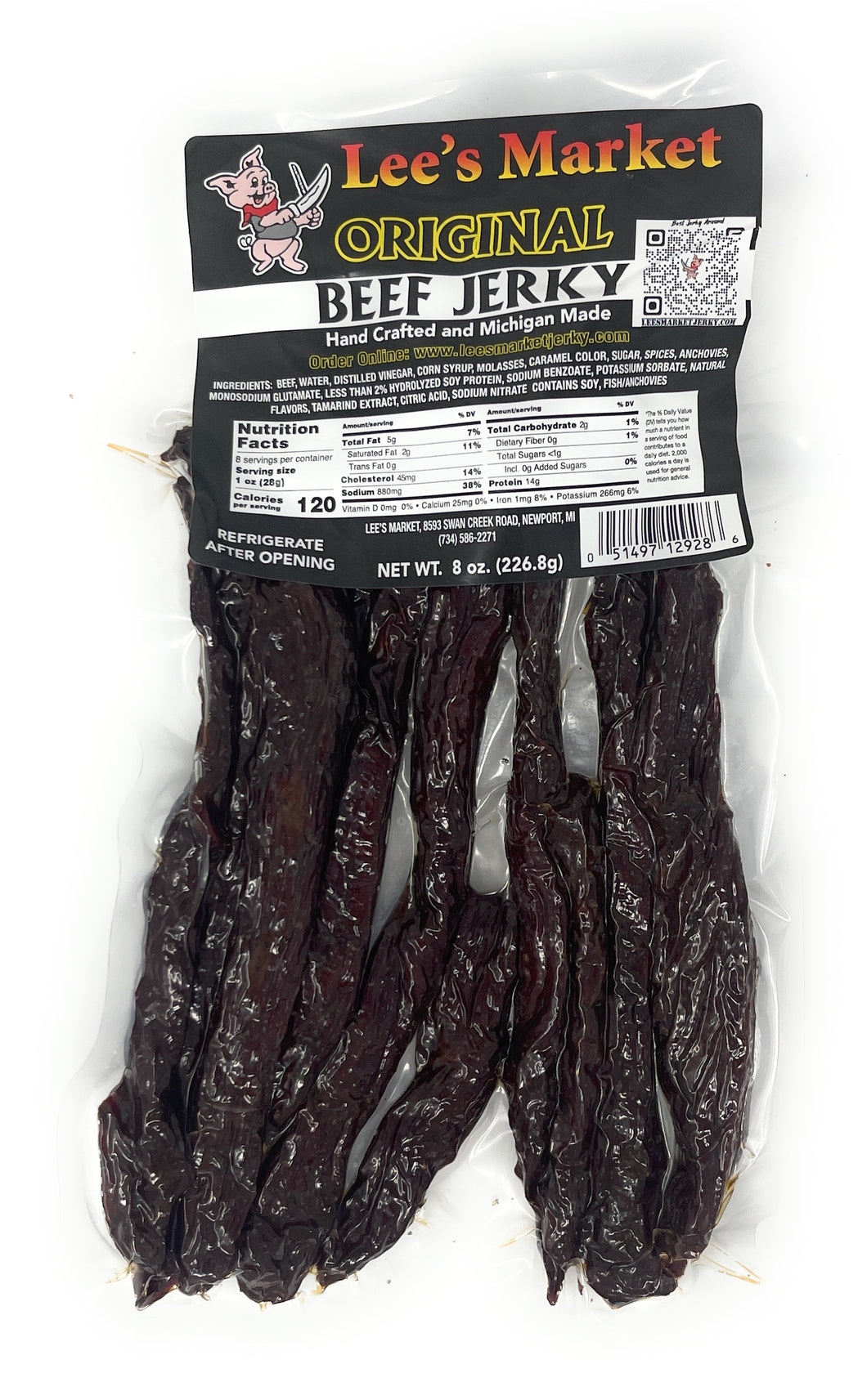 Package of Original Beef Jerky
