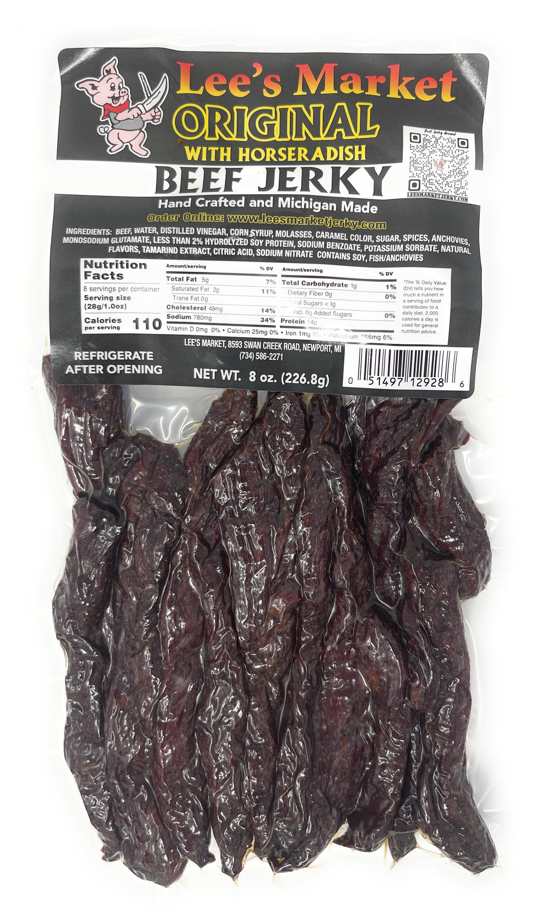 Horseradish Beef Jerky