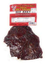 Load image into Gallery viewer, Package of Spicy Lee&#39;s Teriyaki Thin Cut Beef Jerky