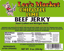 Load image into Gallery viewer, Chipotle Lime Beef Jerky