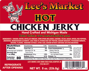 Hot Chicken Jerky