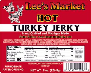 Hot Turkey Jerky
