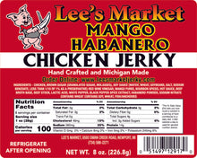 Load image into Gallery viewer, Mango Habanero Chicken Jerky