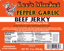 Load image into Gallery viewer, Pepper Garlic Beef Jerky 5 Pound Bundle