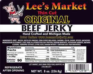 Thin Cut Original Beef Jerky