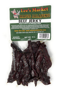 Package of Maple Jalapeno Beef Jerky