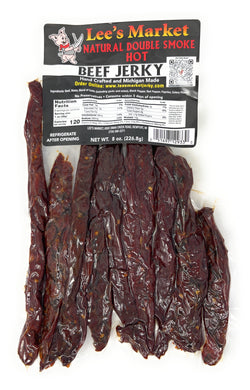 Natural Double-Smoke Hot Beef Jerky