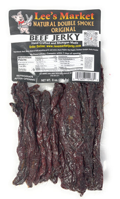 Package of Natural Double-Smoke Beef Jerky
