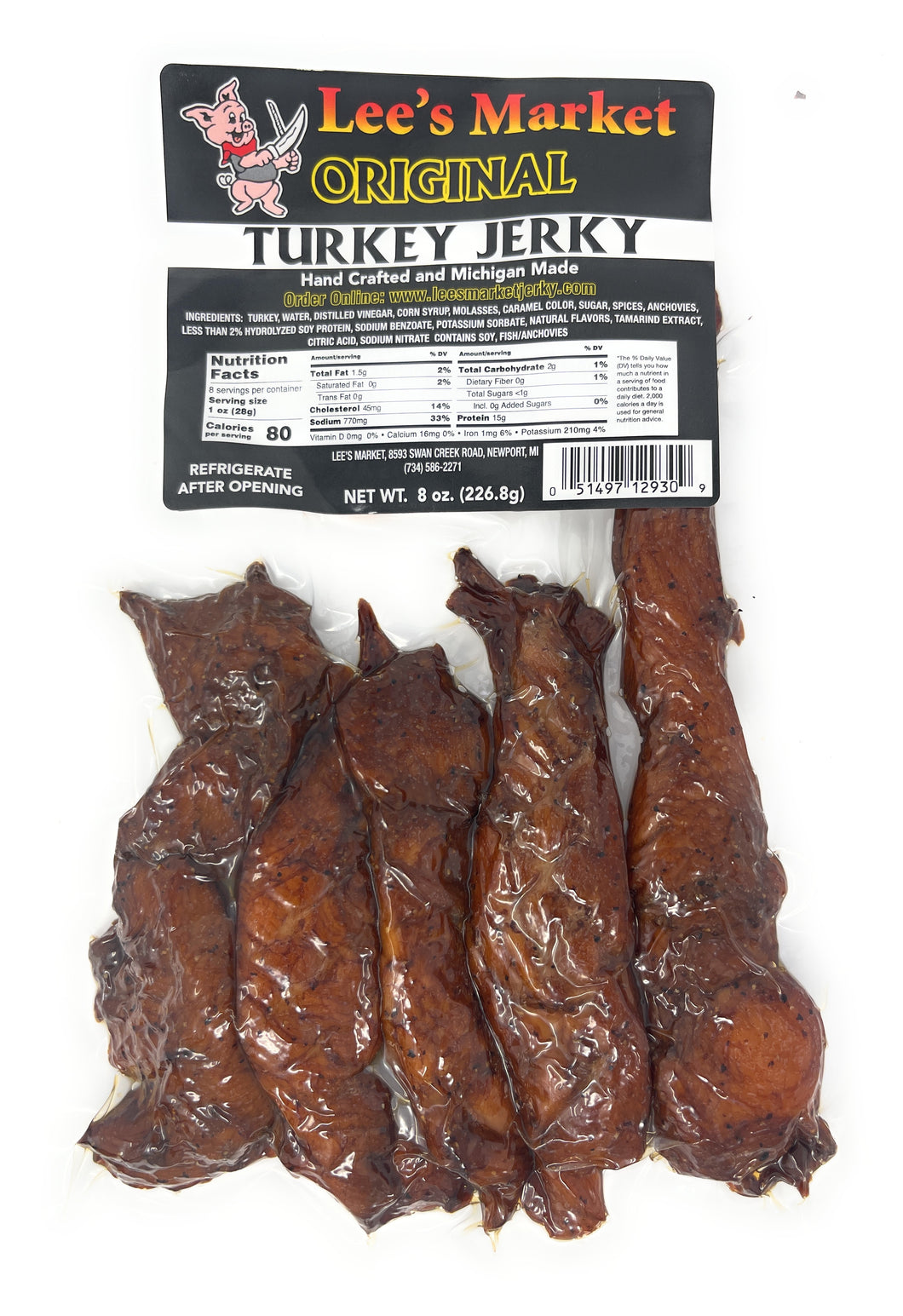 Turkey Tenders Jerky