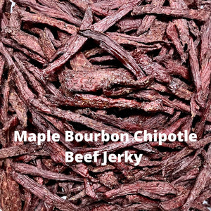 Maple Bourbon Chipotle Beef Jerky