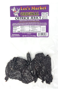 Package of Ostrich Jerky