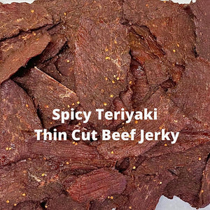 Spicy Teriyaki Thin Cut Beef Jerky